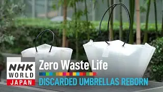 Discarded Umbrellas Reborn - Zero Waste Life