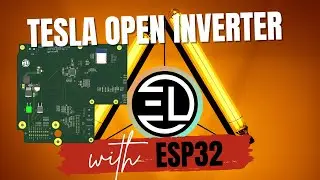 Tesla Open Inverter board ESP32 programming tutorial