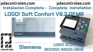 Download and Installation Software LOGO! Soft Comfort V8.2 Siemens DEMO : PDAControl