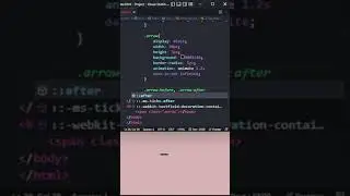 Animated Arrow made using HTML and CSS 😍😍| CSS Tricks | CodewithFaraz