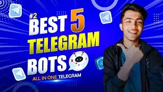 Best Telegram Bots 2023 - AI Bot 🔥| 5 Best Telegram Bot | Telegram Bot