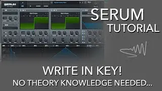 How To Stay In Key (No Theory Knowledge!) - Serum Tutorial