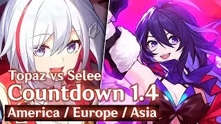 Topaz  vs Seele ● Honkai Star Rail 1.4 ● Countdown ● Waiting Room for Asia / US / EU