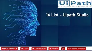 14 List Variable - Uipath Studio