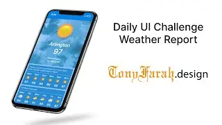 Daily UI Challenge - Weather Report