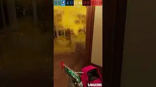 Plant Denial in Kafe Dostoyevsky Map - Rainbow Six Siege #r6tricks #r6s #r6shorts #r6tips