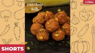 Crispy Corn Cheese Balls | Party Snack Recipes | Kids Recipes #shorts