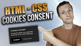 [ HTML | CSS ]  Cookies Consent