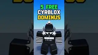 I released my 5 CyrBlox Dominus for Free! 😱