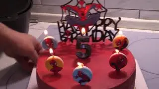 ТОРТ Артемию 5 лет. МУЖСКИМИ РУКАМИ..