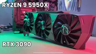 Ryzen 9 5950X - RTX 3090 (Time Lapse Build)