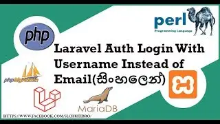 Laravel Auth Login With Username Instead of Email