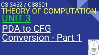 3.10.1 Conversion of PDA to CFG in Tamil