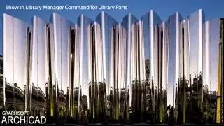 Show in Library Manager Command for Library Parts in ARCHICAD