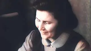 Урок в 1Б классе Гомельской школы №10, 1963 год. HD 60FPS COLORIZED 【AI Recovery】