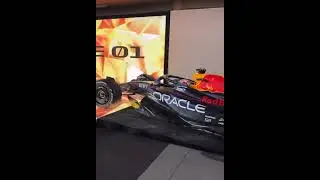 Max Verstappen driving on podium | BAHRAIN GP 2023