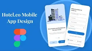 Hotel Booking Mobile  App Design Using Figma