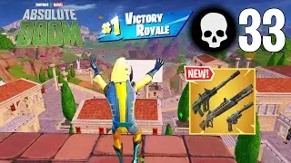 33 Elimination Solo vs Squads Win (NEW Fortnite Season 4 Gameplay)