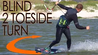 Blind to Toeside Transition (twintip kitesurf trick tutorial)