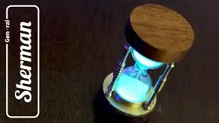 Making a Glowing Sand clock