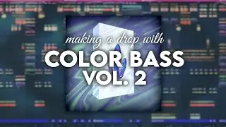 making color bass with a color bass sample pack (impossible) [FREE FLP]