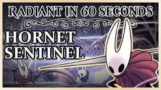 How to Beat HORNET SENTINEL on RADIANT Explained in 60 Seconds | Hollow Knight | 