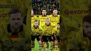 Borussia Dortmund vs Newcastle United || Champions League 23/24 || Round 04 || Dortmund Squad 
