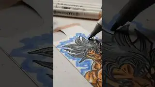 GOKU painted phone case 🤩 #shortsfeed #goku #iphonecase #tiktok #shorts #painting #paintingshorts