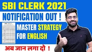 SBI CLERK 2021 | Master Strategy for English | Tarun  Grover