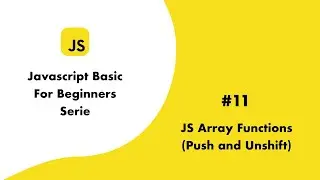 JS Basic11 JS Array methods
