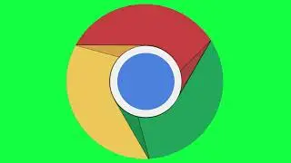 Google Chrome Green Screen Logo Loop Chroma Animation
