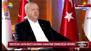 Cumhurbaşkanı Erdoğan, Cumhurbaşkanı Özel programında konuştu