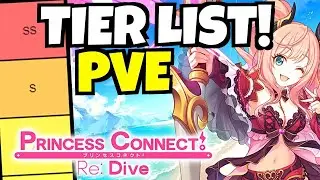 GLOBAL PVE TIER LIST!!! [Princess Connect! Re:Dive]