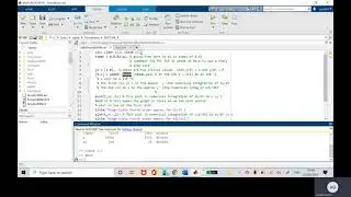 Solving a second order differential equation in Matlab. Code in description