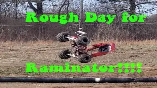 Primal Rc Raminator Hits 1/8  Offroad track hard wreck!!