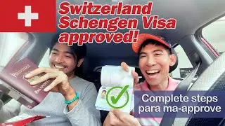 Detailed steps to get our Schengen Visa Switzerland application approved. For Philippine passport