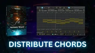 Harmony Wizard for Studio One - Distribute Chords