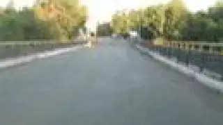 Талгар, старый мост, центр 2007 год