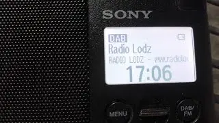 DAB-DX / Radio Łódź k.5C / G. Kamieńska / 81 km / 19 kW / Sony xdr-s41d