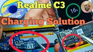 Realme C3 charging problem Blinking &Charge Not storege & off time only chage&Not Show Fix 💯👍