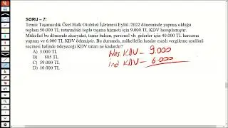 19. KDV'DE VERGİLENDİRME USULLERİ - HÜSEYİN ÇUKURTEPE