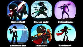 Stickman War, Stickman Ghost, Stickman Ghost 2, Stickman Master, Stickman the Flash, Stickman Lenger