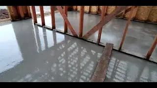 Гараж барн 9 серия - делаем наливные полы и красим #барн