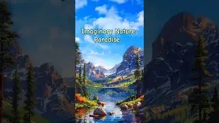 Imaginary  Nature Paradise ☀️🏔 #electronicmusic #psybient #psyambient #chillout
