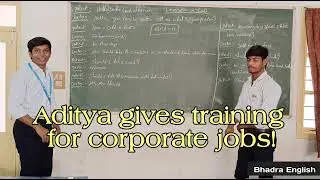 #BhadraEnglish#Aditya Degree college kakinada