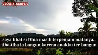 suasana sejuk di desa