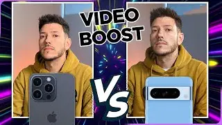Video BOOST PIXEL 8 Pro VS IPHONE!! TEST