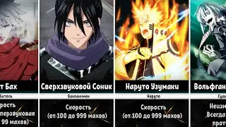 Самые Быстрые Персонажи в Аниме/Манге/Ранобе (Ч.1)
