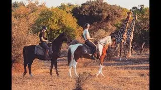 HORSE SAFARI IN AFRICA... close wildlife encounters* Part 2