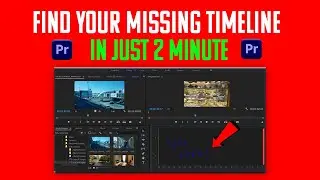 How to Get Your Timeline Back in Premiere Pro - Sequence Missing!